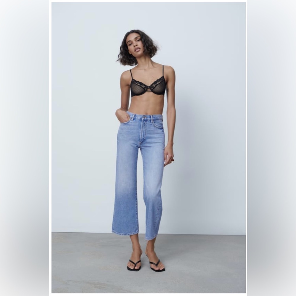 •ZARA The Pax Culotte Jean•